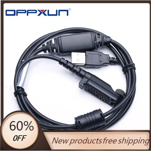 OPPXUN USB Programming Cable for HYT Hytera PD600 PD602 PD606 PD660 PD680 X1e X1p PC45 Radio
