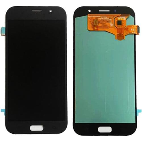 For SAMSUNG GALAXY A7 2017 A720 A720F SM-A720F LCD Display Touch Screen Digitizer Assembly Replace 100% Tested