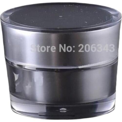 10g ACRYLIC silver cone shape cream bottle,cosmetic container,,cream jar,Cosmetic Jar,Cosmetic Packaging