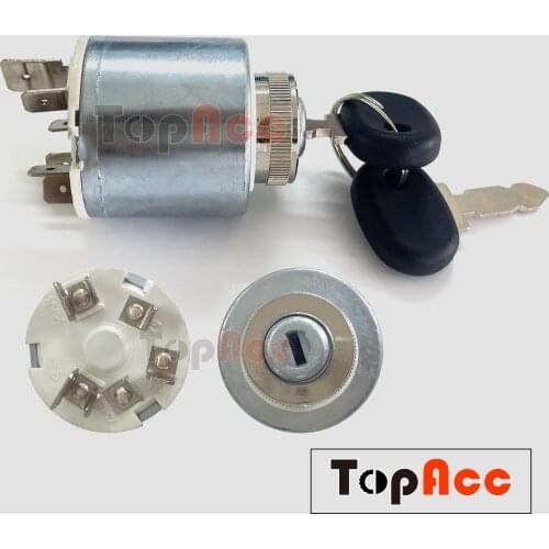 14159000 Ignition Switch For New Holland 5146155 5129862 499810 Switch Panel Ignition Start Universal Tractor COBO