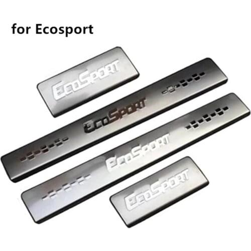 Auto parts Stainless Steel Scuff Plate/Door Sill Door Sill scuff plate door sill For Ford Ecosport 2013-2018 Car styling