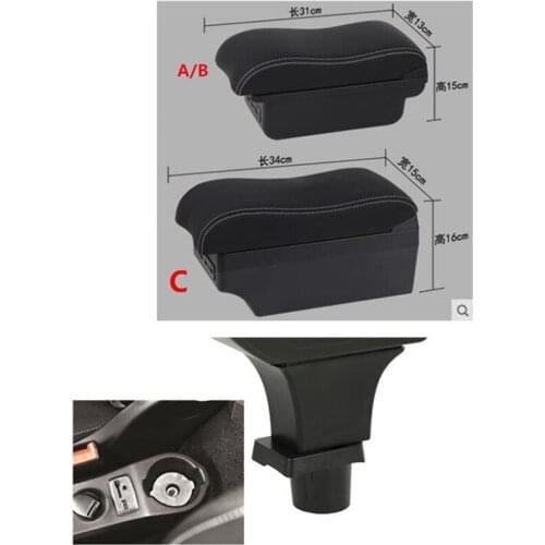 For Mercedes-Benz Smart Fortwo Forfour Armrest box
