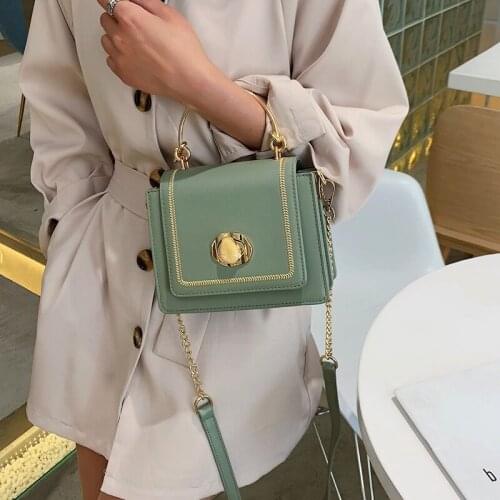 Elegant Female Solid color Leather Mini Crossbody Bags Summer Simple Shoulder Bag Female Travel Phone Purses and Handbags