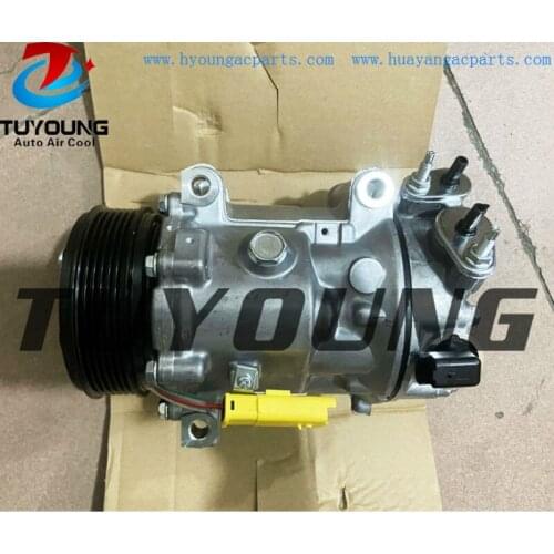 SD7V16 automotive air conditioning compressor for Peugeot 6453ZT 6453ZS 9671451380 9684141780 Quality assurance