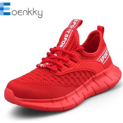 Fashion Kids Casual Shoes Boys Running Sneakers Children Luxury Brand Walking Sport Shoes for Girl Breathable Lace-Up Size 28-39