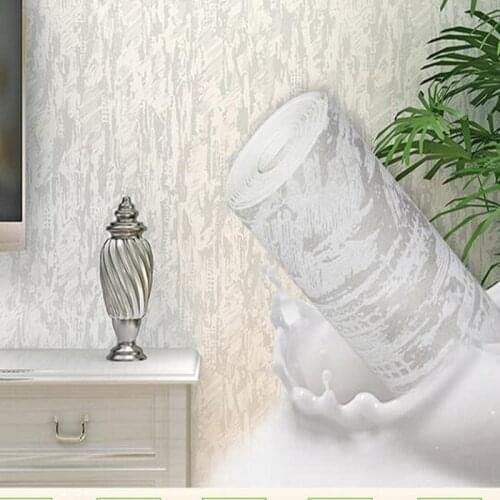 Beibehang minimalist modern paint pattern nonwoven wallpaper plain solid color wallpaper warm living room bedroombackdrop