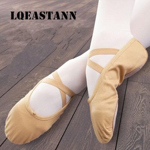2020 New Ladies Dance Shoes Women Soft Sole Exercise Yoga Ballet Dance Shoes Adult Classical Dance Body Shoes Dongjaker