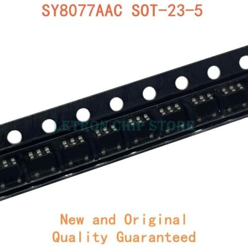 20PCS SY8077AAC SOT-23-5 TR SOT23-5 SMD Transistor new and original IC Chipset