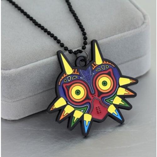 New Logo Necklace Pendants Sword Z Triangle Breath of the Wild Owl Car Keyring Men Jewelry