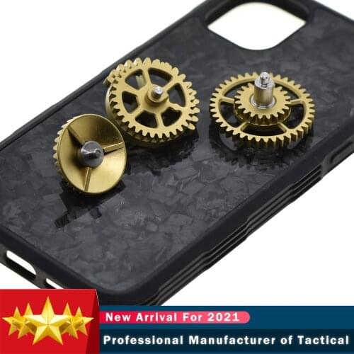 Durable High Speed Titanium Alloy Shaft 13:1 16:1 18:1 Liquid Metal Gear Set for Kublai Airsoft Gel Blaster AEG Paintball Parts