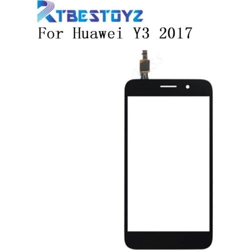 RTBESTOYZ 5.0inch For Huawei Y3 2017 CRO-U00 CRO-L02 CRO-L22 Touch Screen With Digitizer Glass Lens Panel