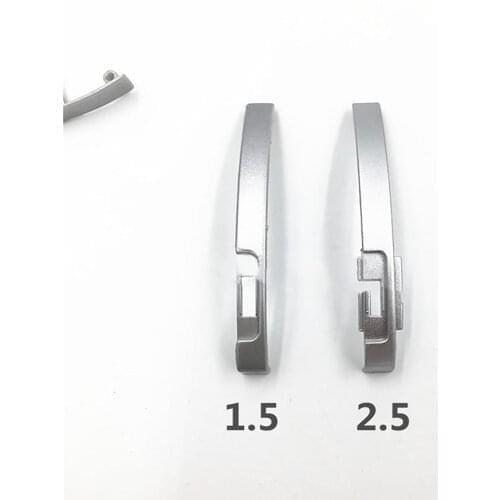 Silver Case Strip 1.5/ 2.5 Sidebar witn WIFI Switch UMD Switch Accessories Frame Shell For Sony PSP 1000