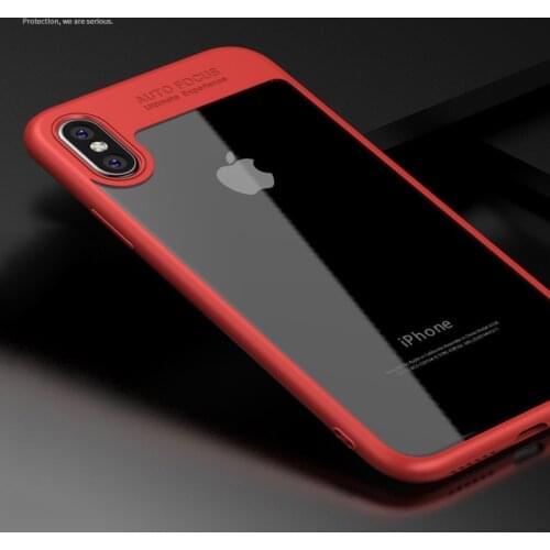 Silicone Phone Case For iPhone Xs Max 6.5 Anti-Knock Coque Soft TPU Protective Back Cover For iPhone XS X S XR 6.1 Fundas Cases