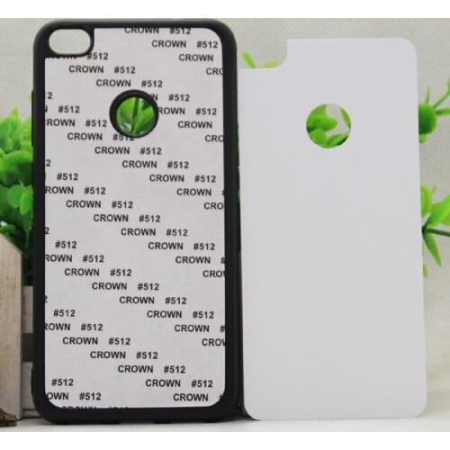 Wtsfwf DIY 2D Sublimation rubber TPU+PC Blank Case for Huawei P8 Lite 2017 P9 Lite 2017 with Aluminum Inserts and glue