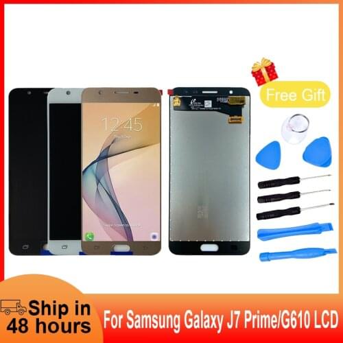 Mobile Phone LCD For Samsung Galaxy G610F LCD With Touch Screen For Samsung J7 Prime Display