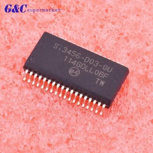 1PCS/5PCS SI3456-D03-GU SSOP 36pin SI3456-D03 SI3456 Encapsulation IC diy electronics