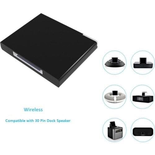 30pin Bluetooth-compatible Audio Receiver For IPod IPhone Wireless Music Receiver Adapter 30 Pin Dock Station Bluetooth Speaker