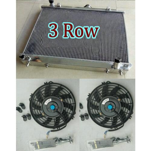 Aluminum Radiator For Mitsubishi Pajero III IV Montero/Shogun/Sfx V60/V70/V80 NM NP NS NT V68W/V78W 2.8/3.2L V6 Diesel AT 00-17