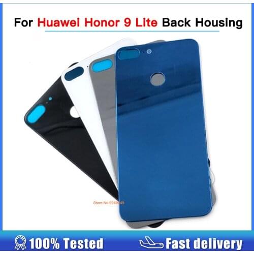For Huawei Honor 9 Lite Back Housing Cover Rear Door Replacement Case for Huawei honor 9 Lite Battery Cover + Adhesive Stickers