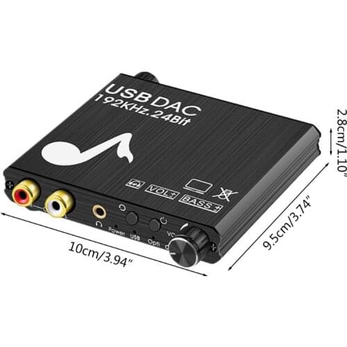 Digital to analog converter USB sound card digital converter H054