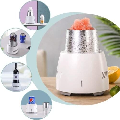 Beverage Fast Cooler Cup Electric Beer Bottle Can Water Soda Drinks Cooling Mug Beverage Cooler Cooling Tools Bar Accessories