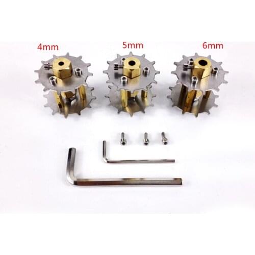 Metal Driving wheel,Stainless Steel Wheel for Shock Absorber Tank tracks crawler caterpillar Chassis, tank car parts