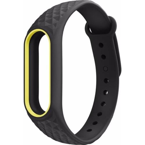 For Xiaomi Mi Band 2 Color Soft TPU Wrist Strap Wristband Bracelet Replacement for Xiaomi Mi Band 2 mart Band Accessories