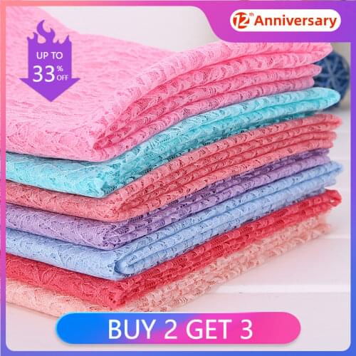 Polyester Inelastic Soft Red Lace Fabric Wholesale Mosquito Net DIY Veil Mesh Clothes Sewing Accessories