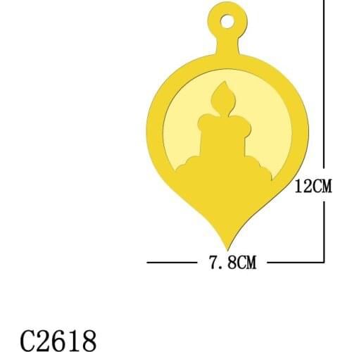 New mover Wooden Die Scrapbooking C2618 Cutting Dies Multiple Sizes
