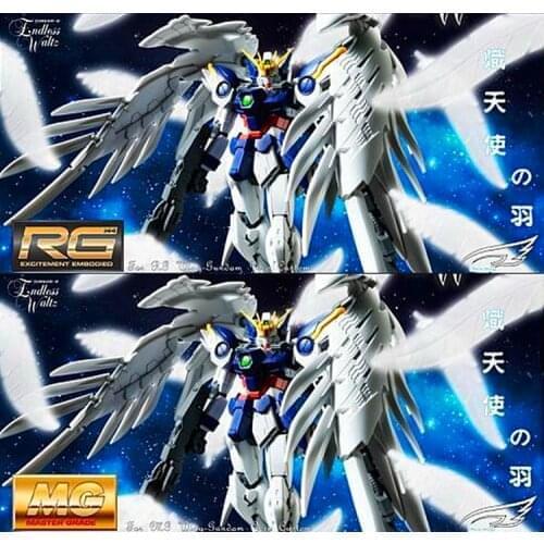 EffectsWings feather part for Bandai MG RG XXXG-00 Wing Fighter Zero Gundam DE001