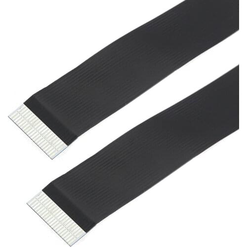 CYSM CYFPV FPC Ribbon Flat Cable 0.5mm Pitch 20Pin for HDMI-compatible HDTV FPV Multicopter Aerial 50cm 20cm 10cm Black