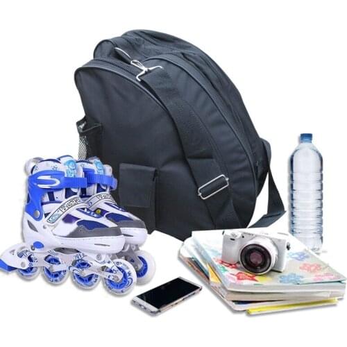 Portable Large Capacity Roller Skates Storage Shoulder Bag Outdoor Sports Handbag Skate Shoe Collection Multi-Purpose Durable