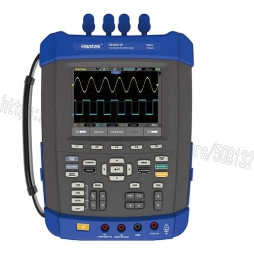 Hantek DSO8072E/DSO8102E/DSO8152E/DSO8202E Handheld Oscilloscope 2M Memory Depth,6000 Counts DMM+DSO+ AFG 1GS/s 70-200MHz