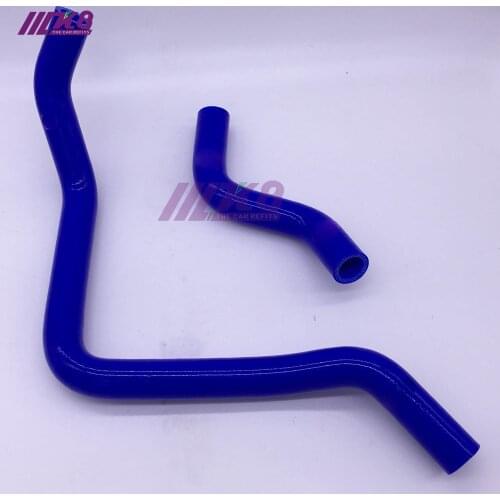 Silicone Radiator Hose Fit For 97-04 FORD MUSTANG GT/SVT V8 AT (2Pcs)Red/Blue/Black