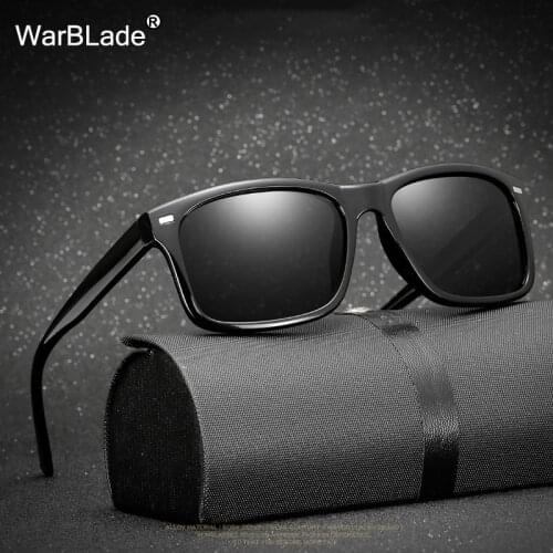 WarBLade Vintage Polarized Sunglasses Men Classic Square Sun glasses Sport Fishing Driving Goggles Glasses Eyewear Oculos De Sol
