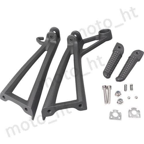GZYF Rear Set Footrests Foot Pegs Hanger Assembly for Yamaha YZF-R6 2003 2004 2005