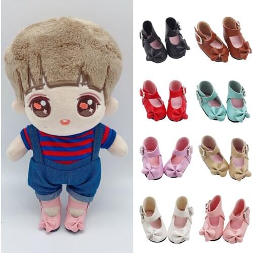 4.2*2cm Doll Shoes for 1/6 BJD Dolls Toy AS for Plush Dolls Slipper Fit 15cm EXO KPOP Dolls Accessories Toy