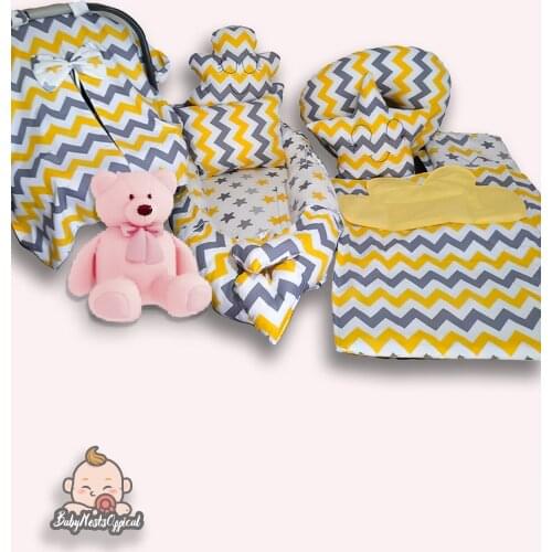 Baby Bed 8 Piece Full Design Suit