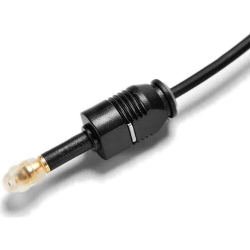 Etmakit Mini Cable 3.5mm SPDIF Optical Fiber Cable 3.5 to Optical Audio Cable Adapter for Macbook NK-Shopping