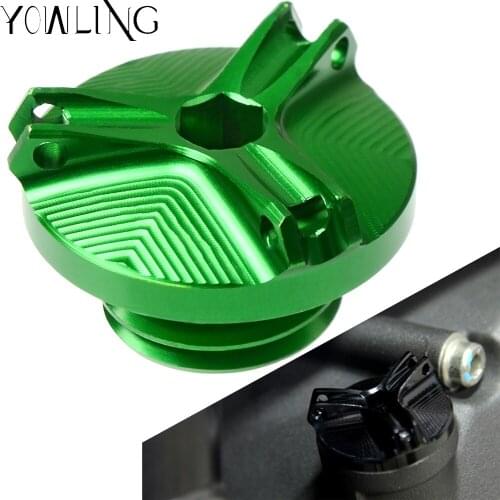 Motorcycle magnetic engine oil filler cap Engine Oil Cap For kawasaki ER-6N ER6F ER-6F 2009 2010 2011 2012 2013 2014 2015 2016