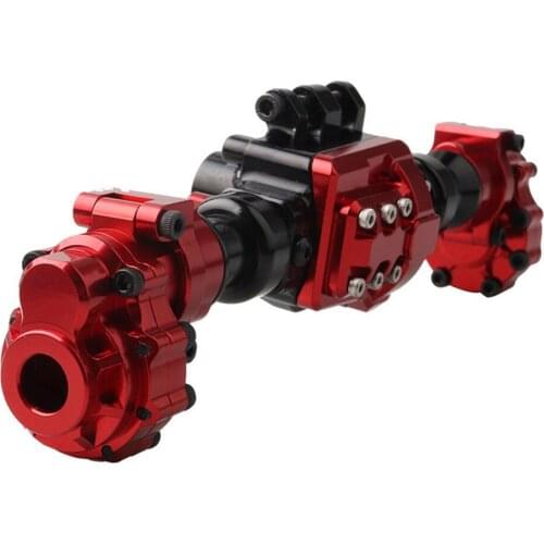 ​ Metal Durable Front Rear Portal Axle Housing Modification Upgrade Parts for 1/10 Traxxas TRX-4 Defender RC Crawler Car