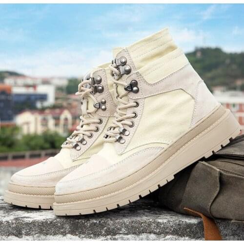 Wear tenis flat Casual sale sneakers shoe hot man ocio Sneaker men causal shoes mens 2020 leather boots high sports casual top