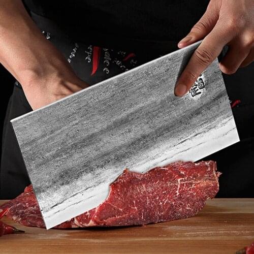 Tang Knife kitchen knife Household slicing knife Old-fashioned kitchen knife Special ultra-fast and sharp kitchen knife