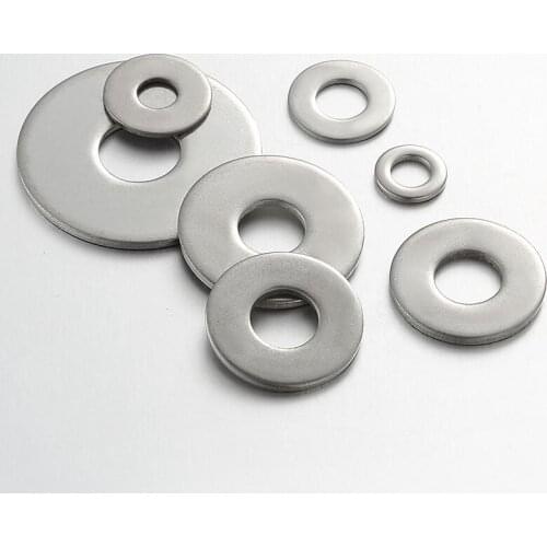 4pcs M12 flat washer metal gasket ring hole washers increased thickened 304 stainless steel mat cushion pad 3mm/3.5mm/4mm/6mm