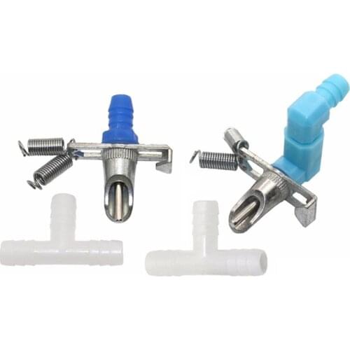 20 Pcs Rabbit Nipple Drink Fountains Automated Nipple Drinker Rabbit Ball Z-ball Mouth Water Drinker Gold Rabbit Drinker