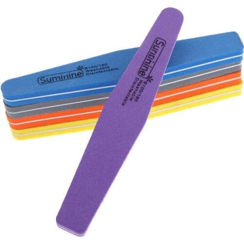 1Pcs Professional Nail File For Nail Art Sponge File Sanding Professional Nail Buffers File Polish Polishing Pedicure Manicure