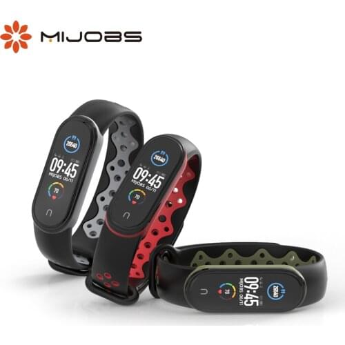 Strap for Mi Band 5 Sport Silicone Bracelet Wristband for Xiaomi Band 5 Smartwatch Correa Miband 5 Opaska Xiomi Global Version