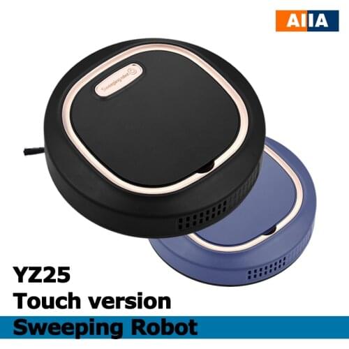 Smart Vacuum Cleaner Sweeps Sweeping Robot Three-in-one Sucks And Drags In One-piece Touch Operation Two Motor Lasting For 60min