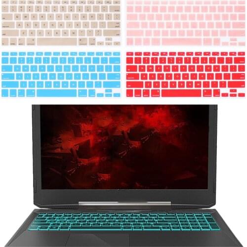 Silicone Film Keyboard Cover For Apple Macbook Pro Air 13" 15" 17" Soft Computer Accessories Laptop Protector Candy Color