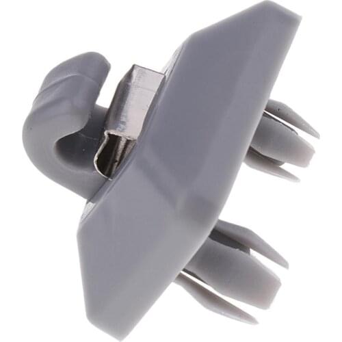 Sun Visor Clip Hook for Audi A1 A3 A4 A5 Q3 Q5 2013 2014 2015 Car Inner Sun Visor Clip Hanger Holder A6L C6 8U0857562 8E0857562